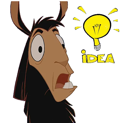 💡 Стикер «THE EMPERORS NEW GROOVE» для Telegram