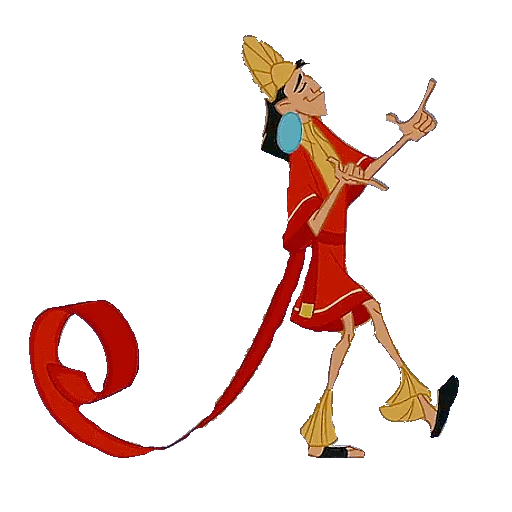 🚶 Стикер «THE EMPERORS NEW GROOVE» для Telegram