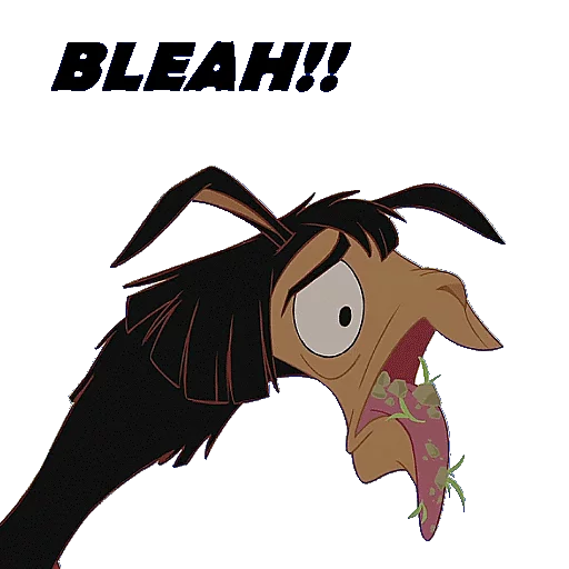 😛 Стикер «THE EMPERORS NEW GROOVE» для Telegram