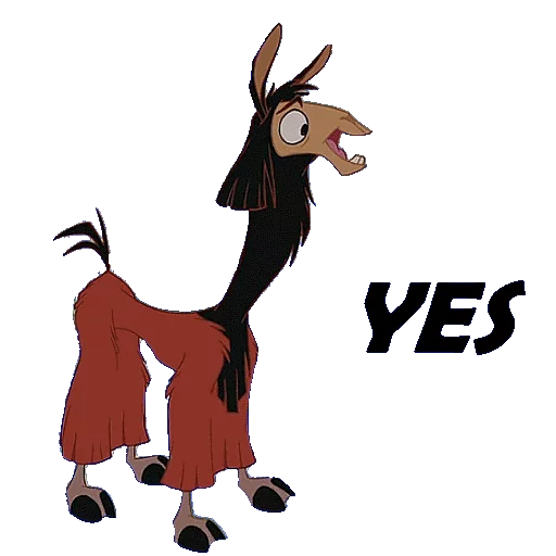 👍 Стикер «THE EMPERORS NEW GROOVE» для Telegram