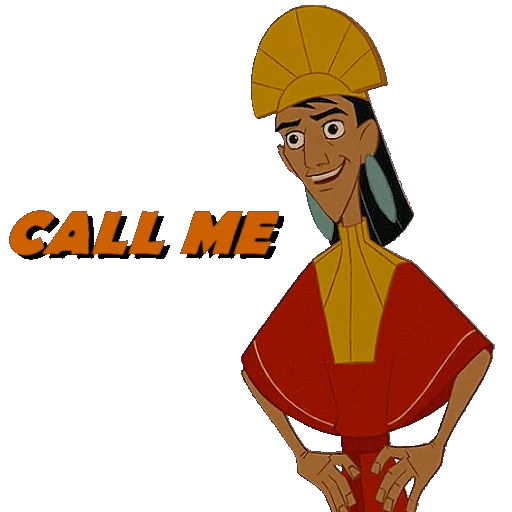 📱 Стикер «THE EMPERORS NEW GROOVE» для Telegram
