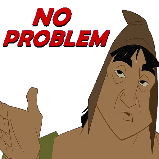 😎 Стикер «THE EMPERORS NEW GROOVE» для Telegram