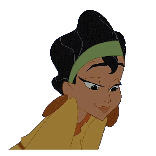👩 Стикер «THE EMPERORS NEW GROOVE» для Telegram