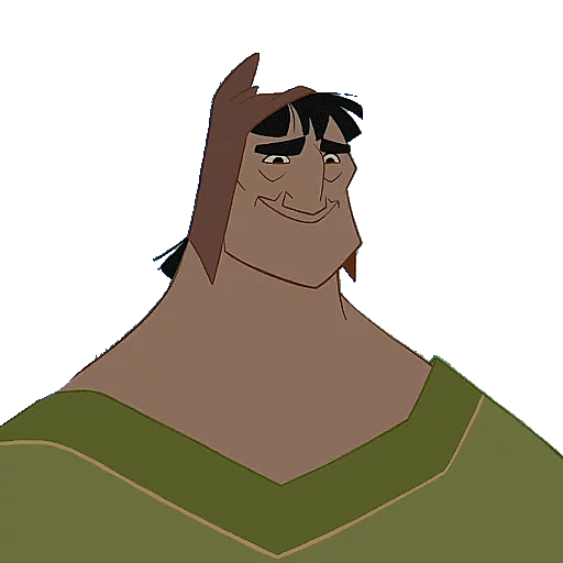 👱 Стикер «THE EMPERORS NEW GROOVE» для Telegram