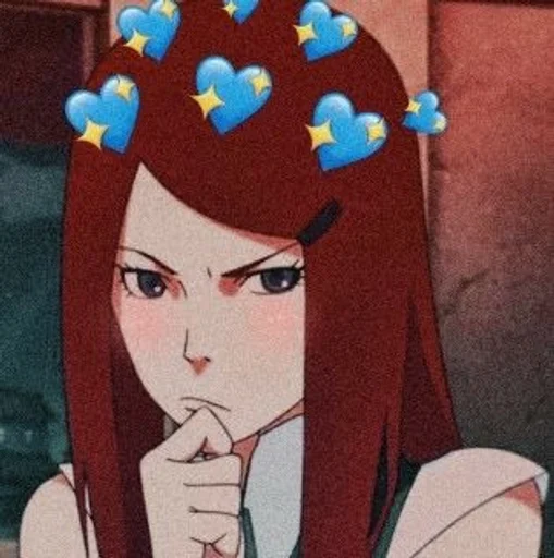 🎈 Стикер «Kushina Uzumaki» для Telegram