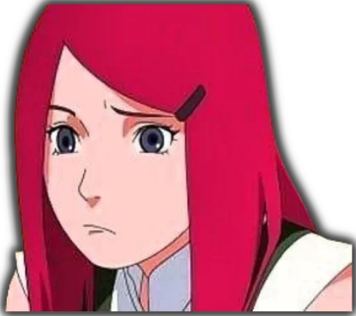 😞 Стикер «Kushina Uzumaki» для Telegram