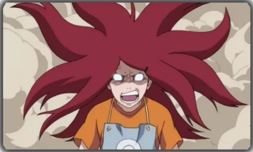 😡 Стикер «Kushina Uzumaki» для Telegram