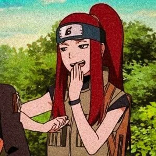 🎈 Стикер «Kushina Uzumaki» для Telegram