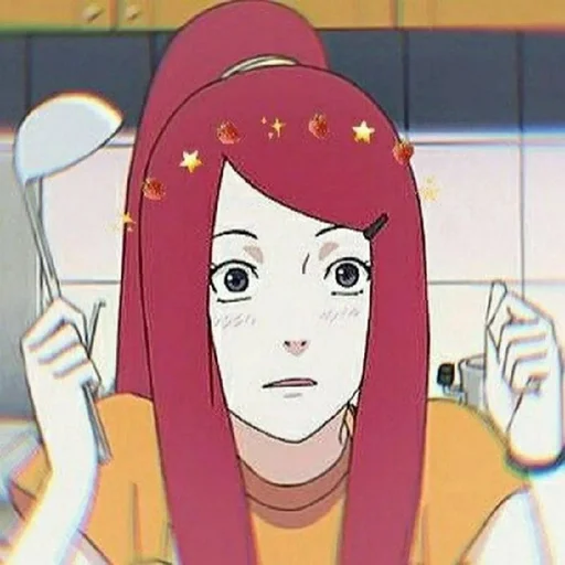 🎈 Стикер «Kushina Uzumaki» для Telegram