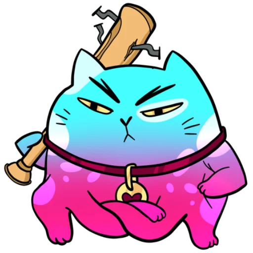 💪 Стикер «Кусьминожка» для Telegram