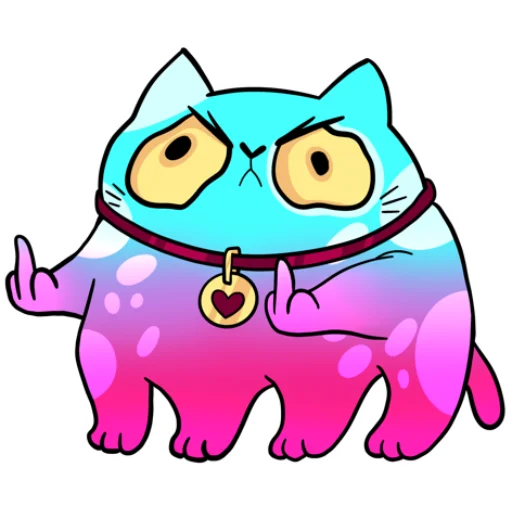 🖕 Стикер «Кусьминожка» для Telegram
