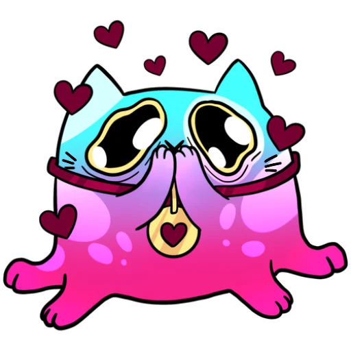 🥰 Стикер «Кусьминожка» для Telegram