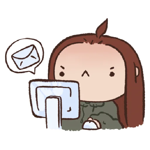 👩‍💻 Стикер «Kusochk» для Telegram