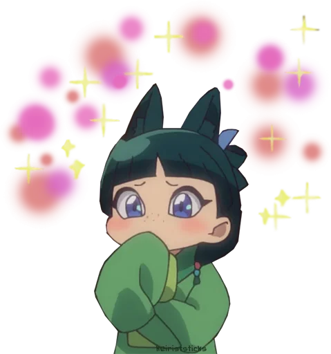 ✨ Стикер «Kusuriya no Hitorigoto Дневники аптекаря» для Telegram