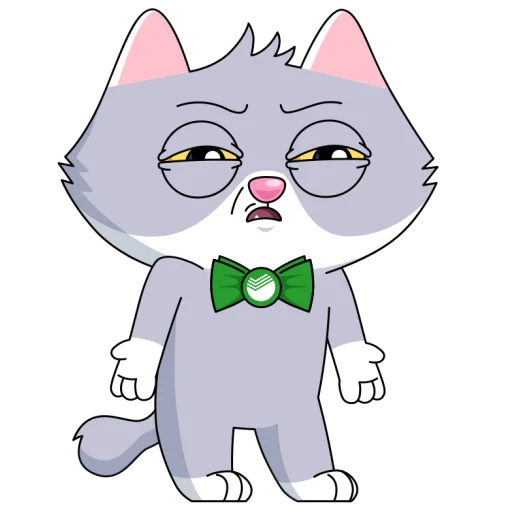 😣 Стикер «Сберкот и Куся» для Telegram