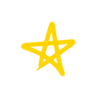 ⭐️ Эмодзи «Желтые буквы» для Telegram