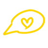 ❣️ Эмодзи «Желтые буквы» для Telegram