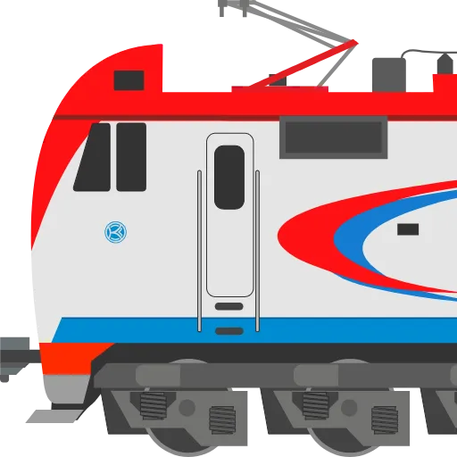 🔴 Эмодзи «Trains» для Telegram
