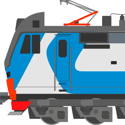 🔵 Эмодзи «Trains» для Telegram