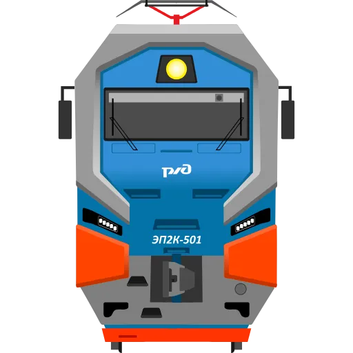 🟠 Эмодзи «Trains» для Telegram