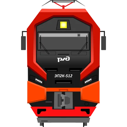 🔴 Эмодзи «Trains» для Telegram