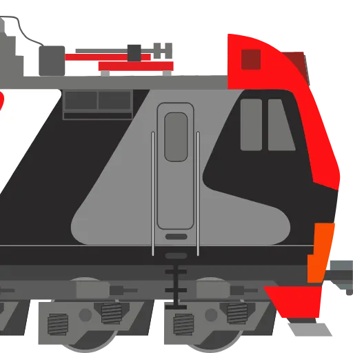 🔴 Эмодзи «Trains» для Telegram
