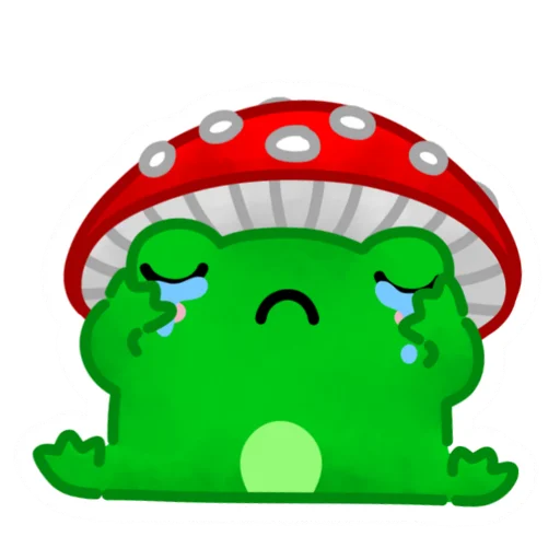 😭 Стикер «Frog Kvak» для Telegram