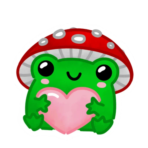 ❤️ Стикер «Frog Kvak» для Telegram