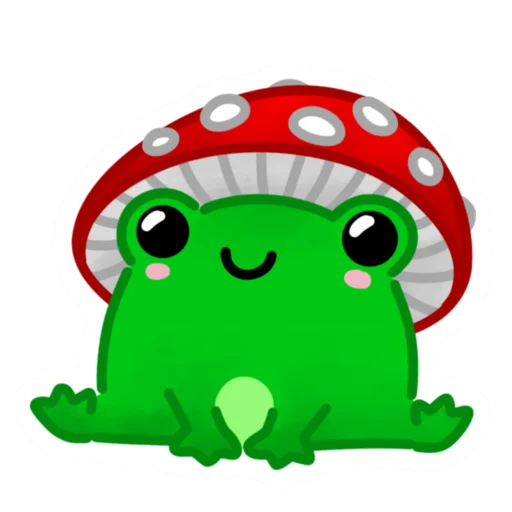 Стикерпак Frog Kvak для Telegram