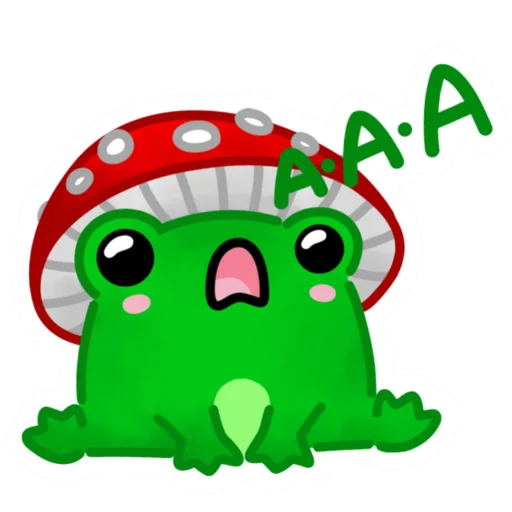 😱 Стикер «Frog Kvak» для Telegram