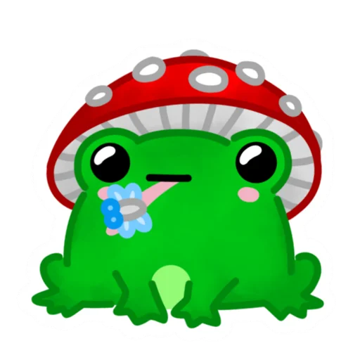 😛 Стикер «Frog Kvak» для Telegram