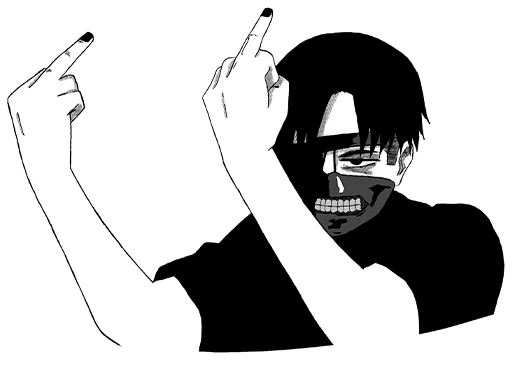 🖕 Стикер «КВАС» для Telegram