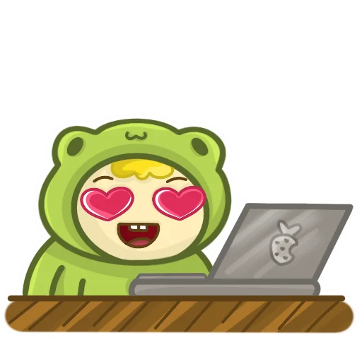😍 Стикер «ЖАБА ИЛЮХА» для Telegram