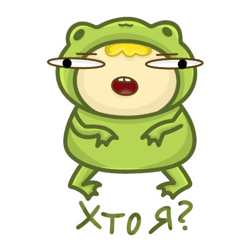 🥴 Стикер «ЖАБА ИЛЮХА» для Telegram