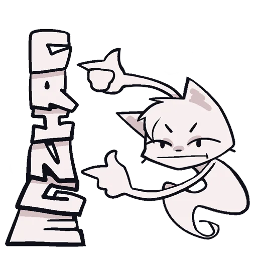 🗿 Стикер «Scarry» для Telegram