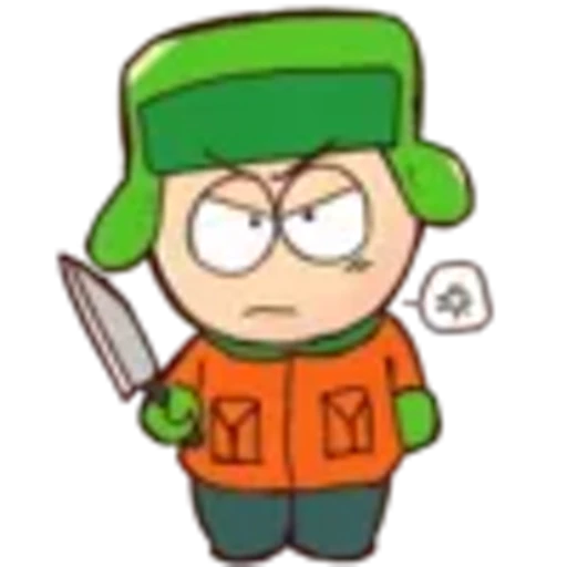 👿 Эмодзи «Kyle Broflovski» для Telegram