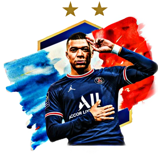 🇫🇷 Стикер «Mbappe» для Telegram