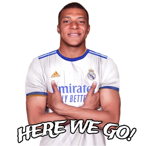 Стикерпак Mbappe для Telegram