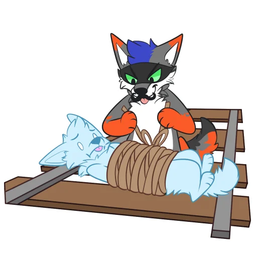 😈 Стикер «Kylur Firefox» для Telegram