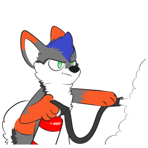 🥶 Стикер «Kylur Firefox» для Telegram