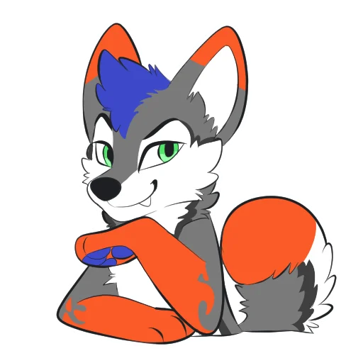 😍 Стикер «Kylur Firefox» для Telegram