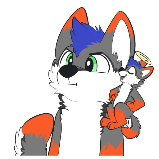 😇 Стикер «Kylur Firefox» для Telegram