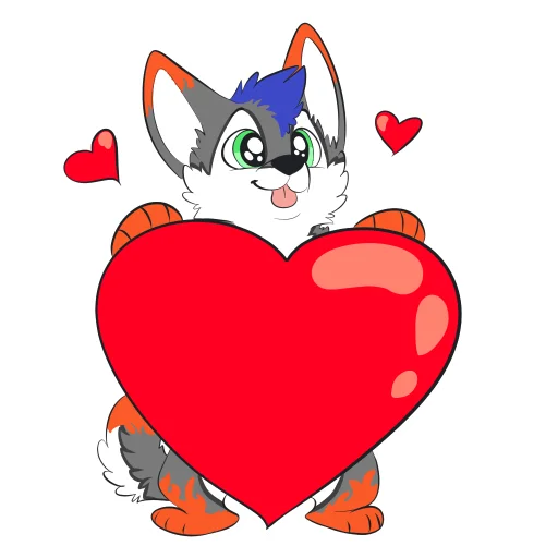 ❤️ Стикер «Kylur Firefox» для Telegram