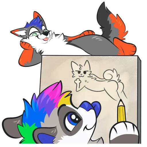 🖼 Стикер «Kylur Firefox» для Telegram