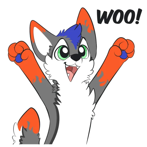🙌 Стикер «Kylur Firefox» для Telegram
