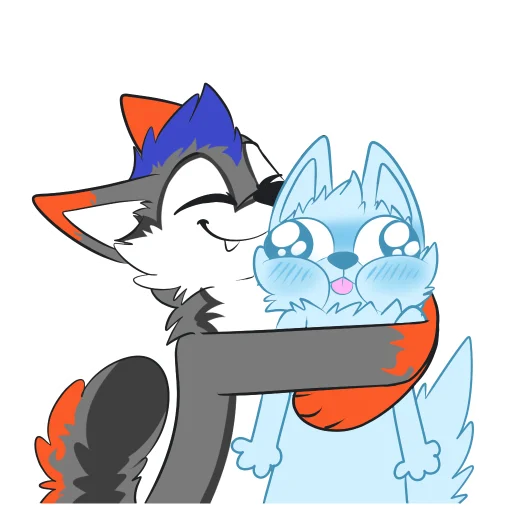 🫂 Стикер «Kylur Firefox» для Telegram