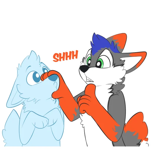 🤫 Стикер «Kylur Firefox» для Telegram