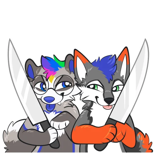 🔪 Стикер «Kylur Firefox» для Telegram