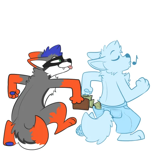 💸 Стикер «Kylur Firefox» для Telegram