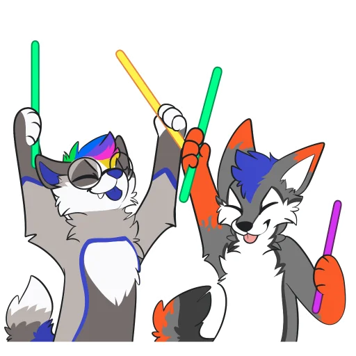 🎉 Стикер «Kylur Firefox» для Telegram